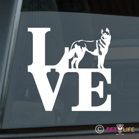 Love Huskypark Sticker