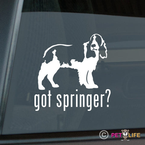 Got Springer Sticker