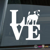 Love Jack Russell Terrierpark Sticker