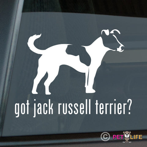 Got Jack Russel Terrierprofile  Sticker