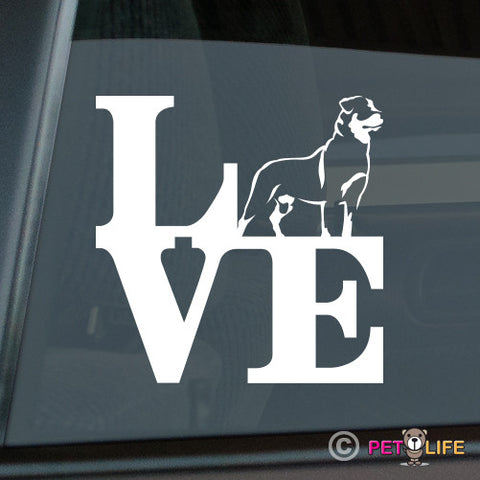 Love Rottweilerpark  Sticker