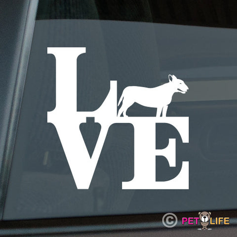 Love Bull Terrierpark  Sticker