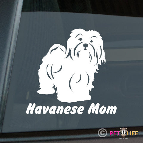 Havanese Mom Sticker
