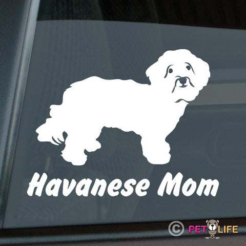 Havanese Mom Sticker