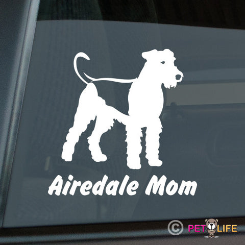 Airedale Mom Sticker