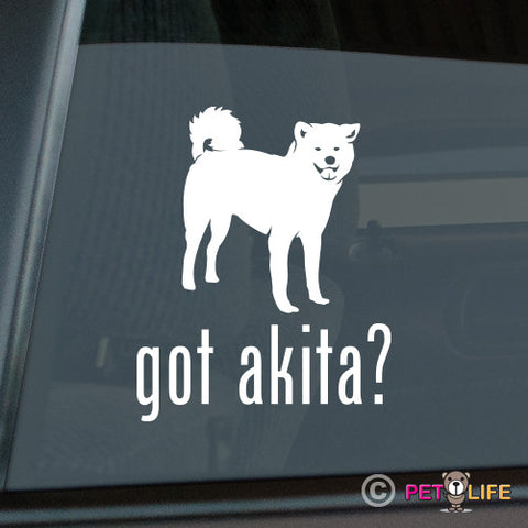 Got Akita Sticker