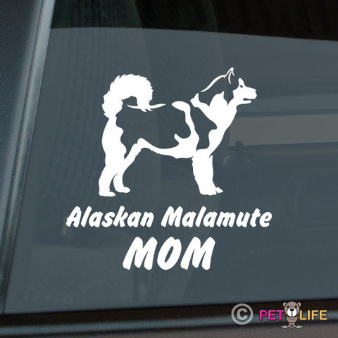 Alaskan Malamute Mom Sticker