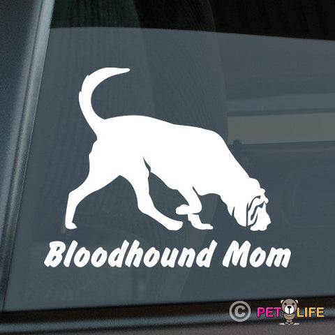 Bloodhound Mom Sticker
