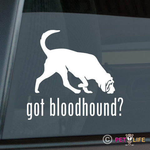 Got Bloodhound Sticker