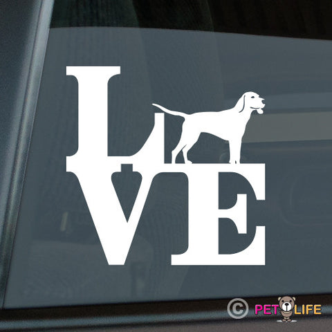 Love Coonhoundpark  Sticker