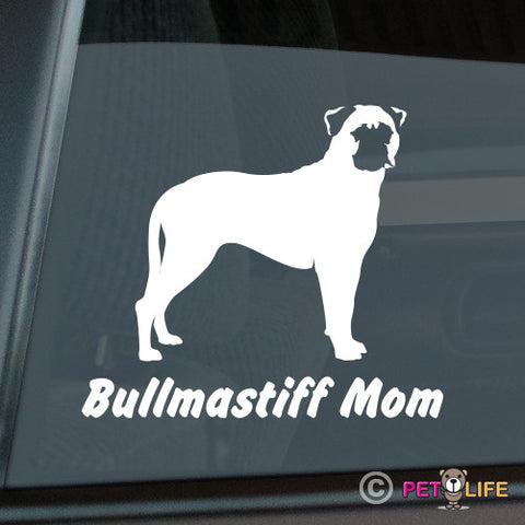 Bullmastiff Mom Sticker