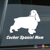 Cocker Spaniel Mom Sticker