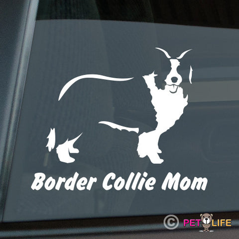 Border Collie Mom  Sticker