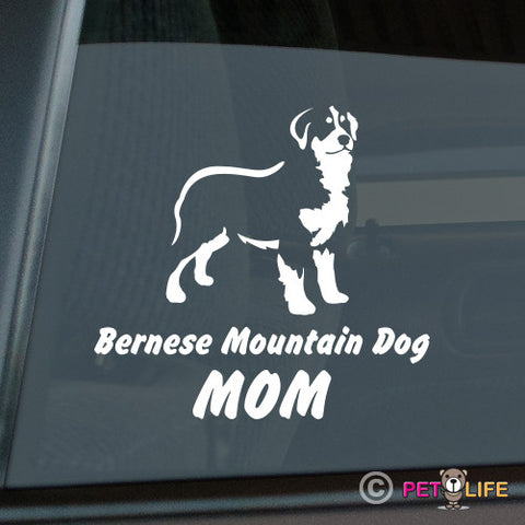 Bernese Mountain Dog Mom Sticker