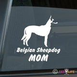 Belgian Sheepdog Mom Sticker