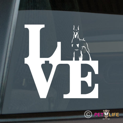 Love Dobermanpark  Sticker