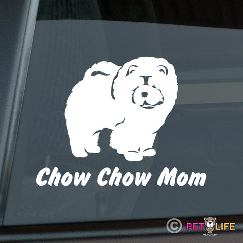 Chow Chow Mom Sticker