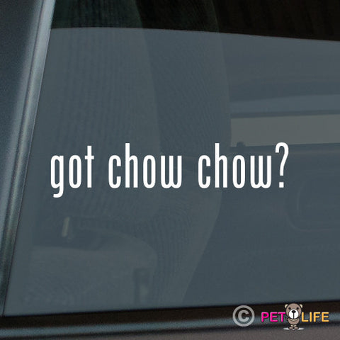 Got Chow Chow Sticker
