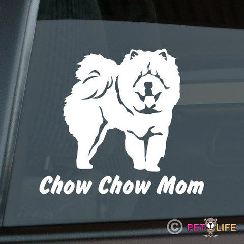 Chow Chow Mom Sticker
