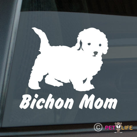 Bichon Mom  Sticker
