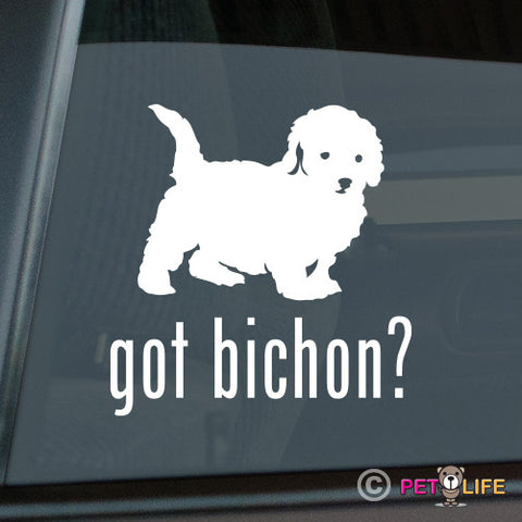 Got Bichon  Sticker