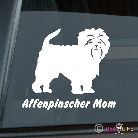 Affenpinscher Mom Sticker