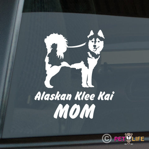 Alaskan Klee Kai Mom Sticker