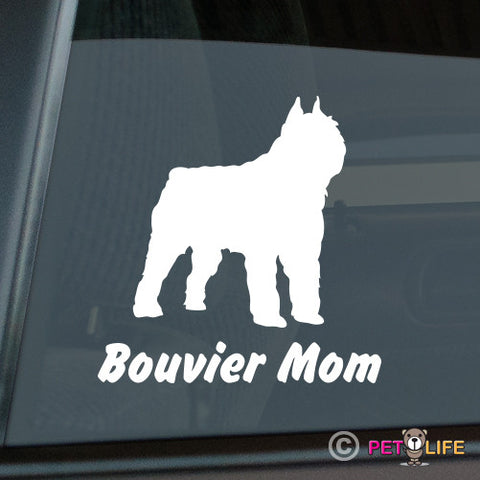 Bouvier Mom Sticker
