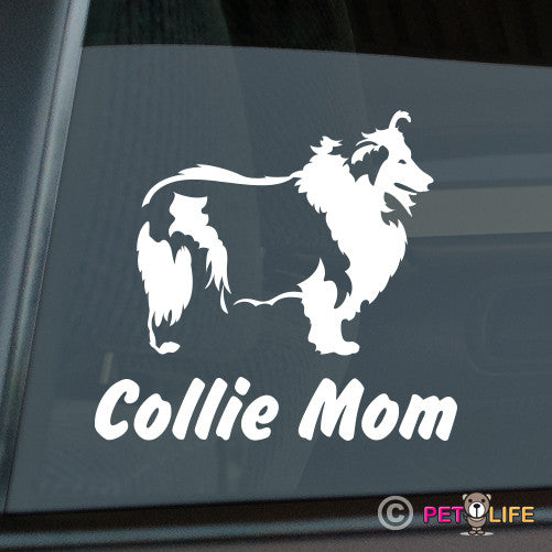 Collie Mom Sticker