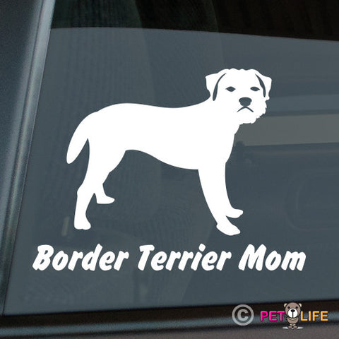 Border Terrier Mom Sticker