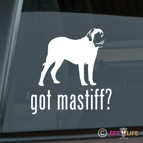 Got Mastiff Sticker