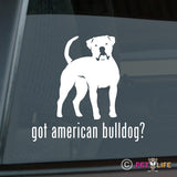 Got American Bulldog Sticker