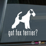 Got Fox Terrier Sticker