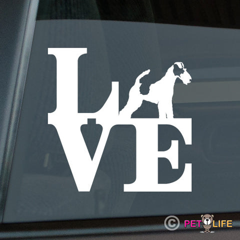 Love Fox Terrierpark Sticker