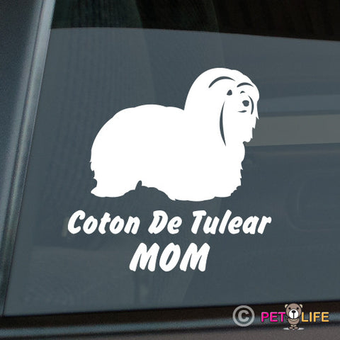 Coton de Tulear Mom Sticker
