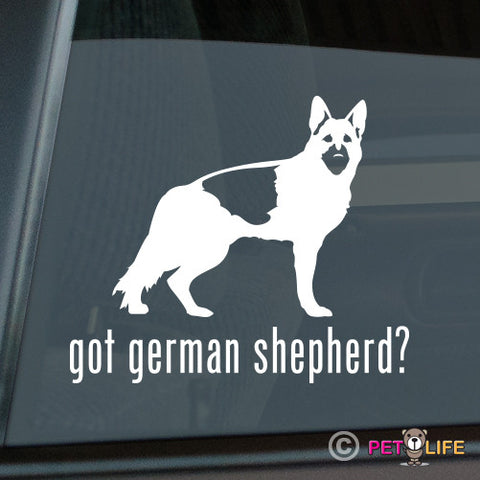 Got German Shepherd Sticker