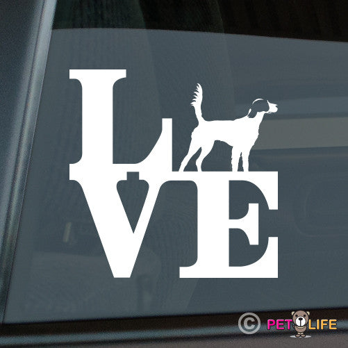 Love English Setterpark Sticker