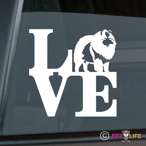 Love Keeshondpark  Sticker