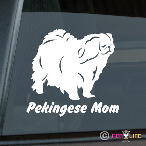 Pekingese Mom Sticker