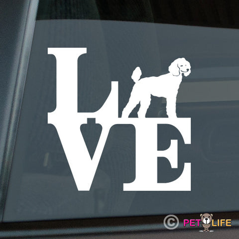 Love Poodlepark  Sticker