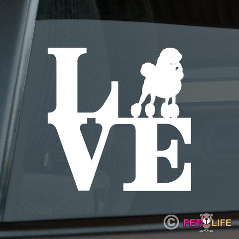 Love Poodlepark v3 Sticker
