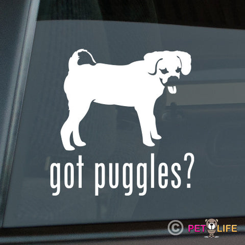 Got Puggles Sticker
