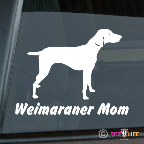 Weimaraner Mom Sticker