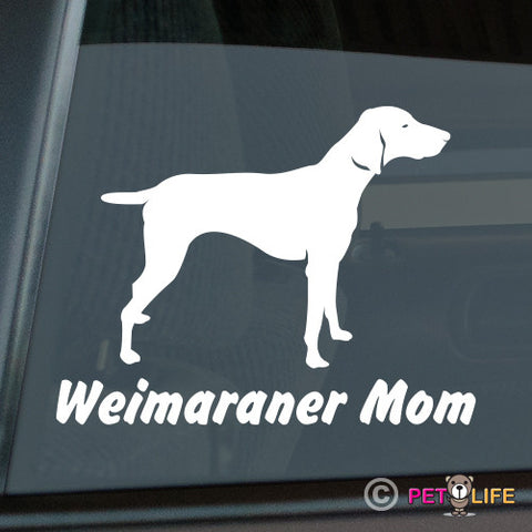 Weimaraner Mom Sticker