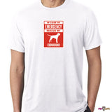 In Case of Emergency Rescue My Coonhound Tee Shirt