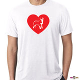 Love Bernese Mountain Dog Tee Shirt