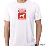 In Case of Emergency Rescue My Bedlington Terrier Tee Shirt
