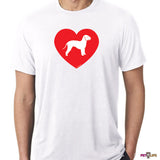 Love Bedlington Terrier Tee Shirt