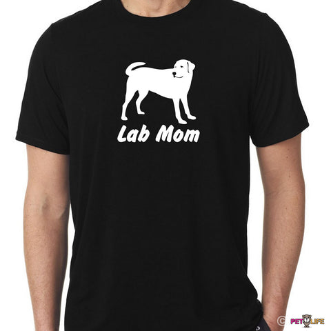 Labrador Mom Tee Shirt