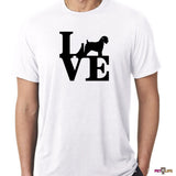 Love Wheaten Terrier Tee Shirt